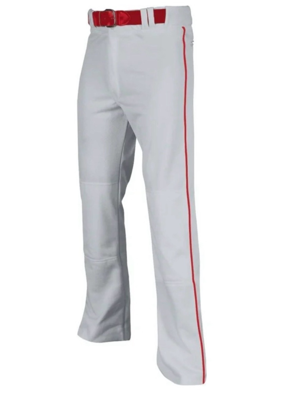 NWT! Baseball Pants Gray Grey with Red Stripe Youth L Sport Uniform Champro